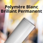 Polymère Blanc Brillant Permanent