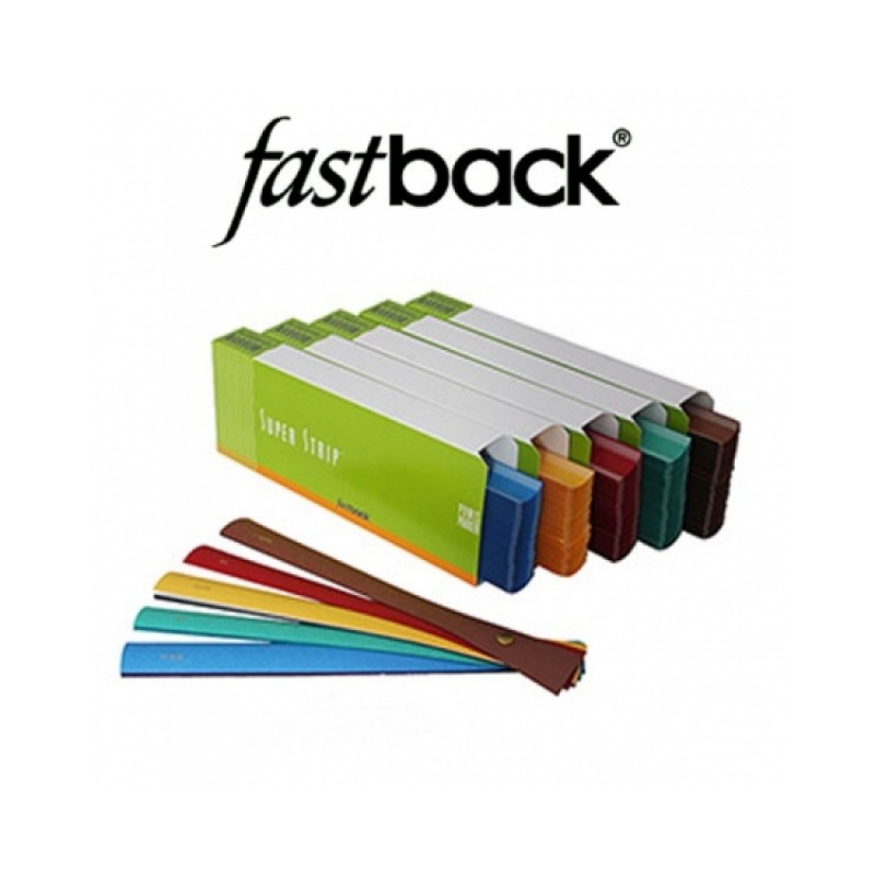 Bande thermocollante Fastback, vert clair, wide (large), 350 feuilles, format A4, boîte de 300