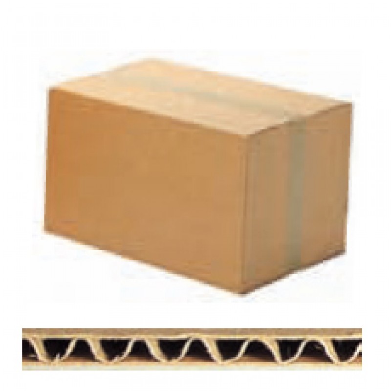 Caisse américaine simple cannelure, format déménagement, L55 x l35 x h33 cm, par 20
