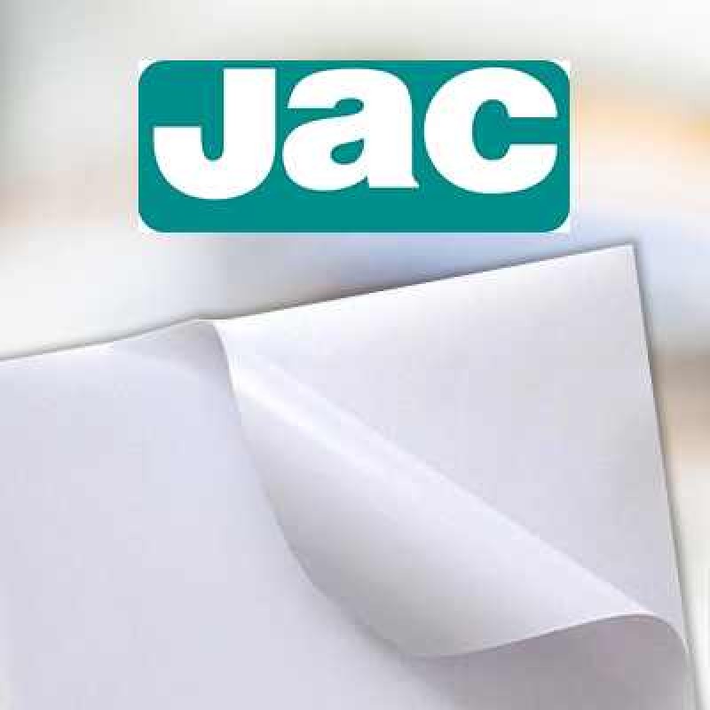 JAC®, série B, étiquette vélin blanc satiné, 25x40mm, 12 étiq./planche, boîte 2400 étiq.