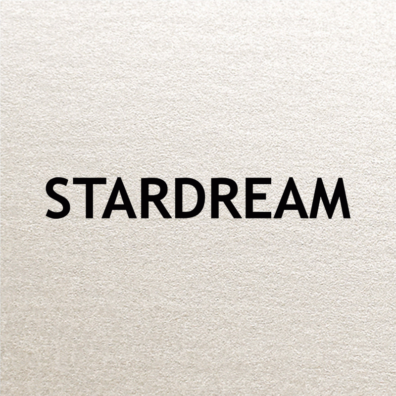 STARDREAM, papier de création métallisé, blanc quartz, 120g, 32x46cm, FSC®, paq. 500f