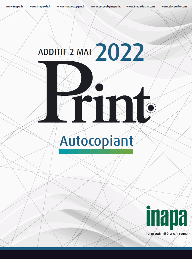 Catalogue Additif 2022