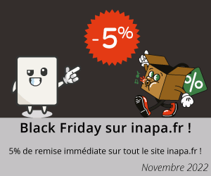 Black Friday sur inapa.fr !